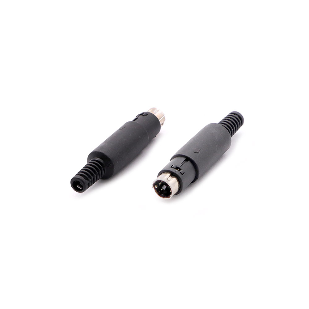 Audio Video | MIDI Connector Mini DIN Male 5-Pin | Cable Mount