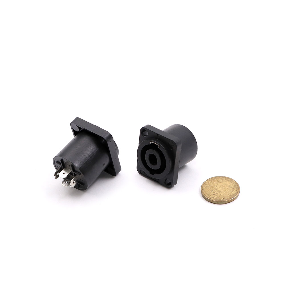 Audio Connector | Speakon 4-Pin Female | Chassis Mount