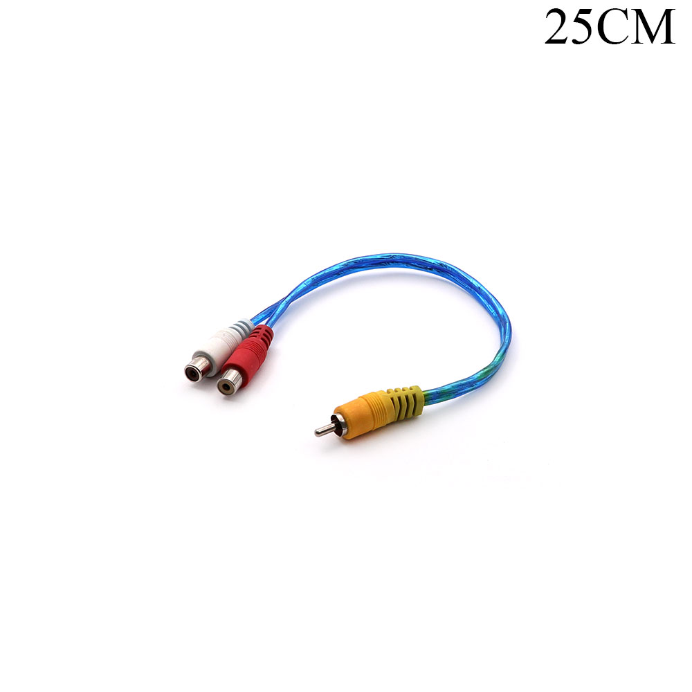 Audio Adapter | RCA | Male - 2x Female | Nickel | 0.3M