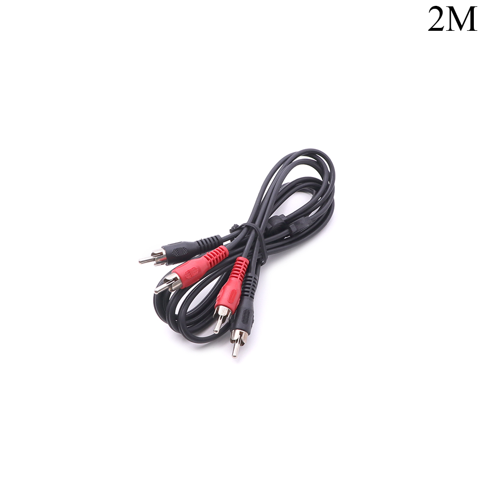 Audio Cable | 2x RCA | Male - Male | HQ | 2M