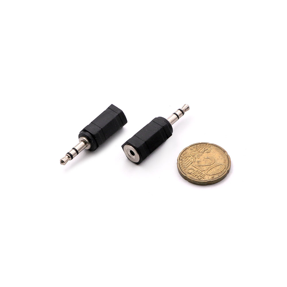 Audio Adapter | Jack Stereo | Male 3.5mm - Female 2.5mm
