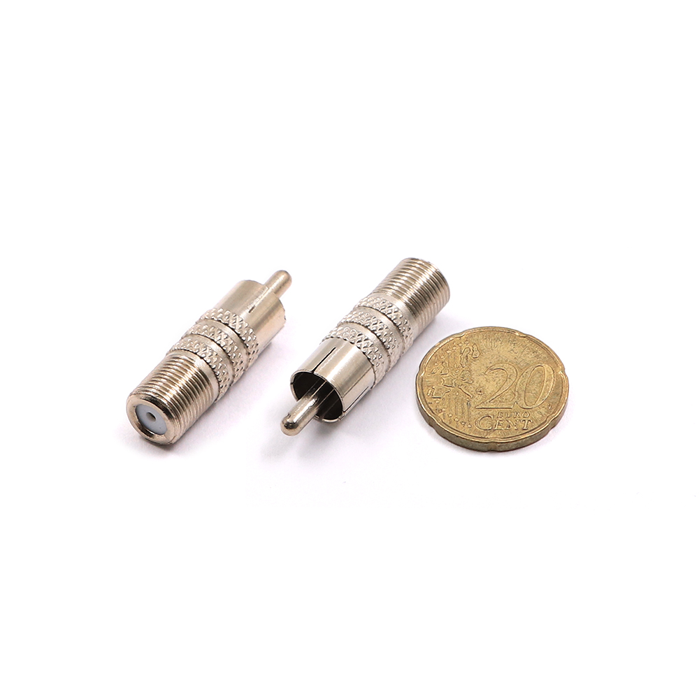 Coaxial Adapter | F-Type Female - RCA Male