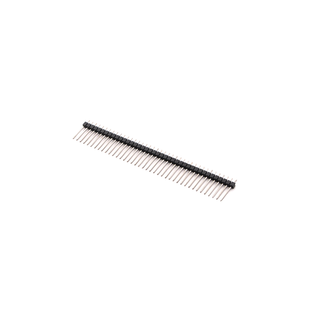 Connector | Straight Male Pin Header | 40x1 | 18x2.54mm