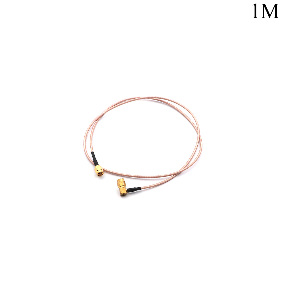 Antenna Cable | SMA Male - SMA RP Male | RG316 | 90D | 1M