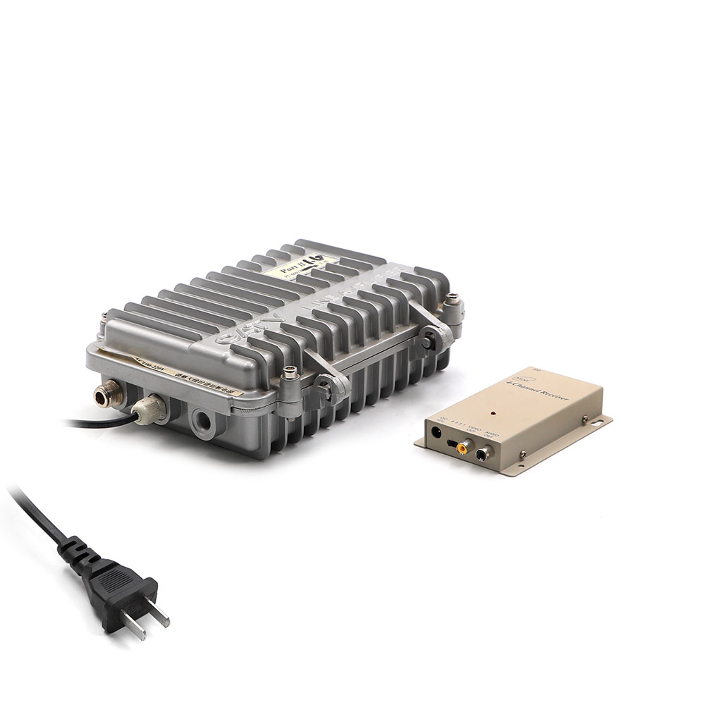 Audio Video Wireless | 2x RCA | 1.4Ghz | 4-Channel | 3000mW | Transmitter 3KM