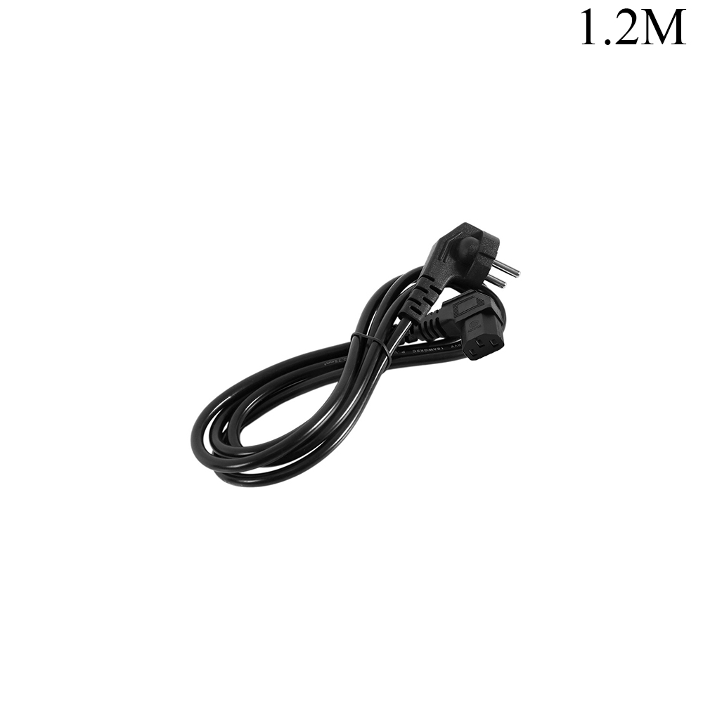 Power Cable | Schuko Plug - C13 | 3x0.75mm | 90 Degree | 1.2M
