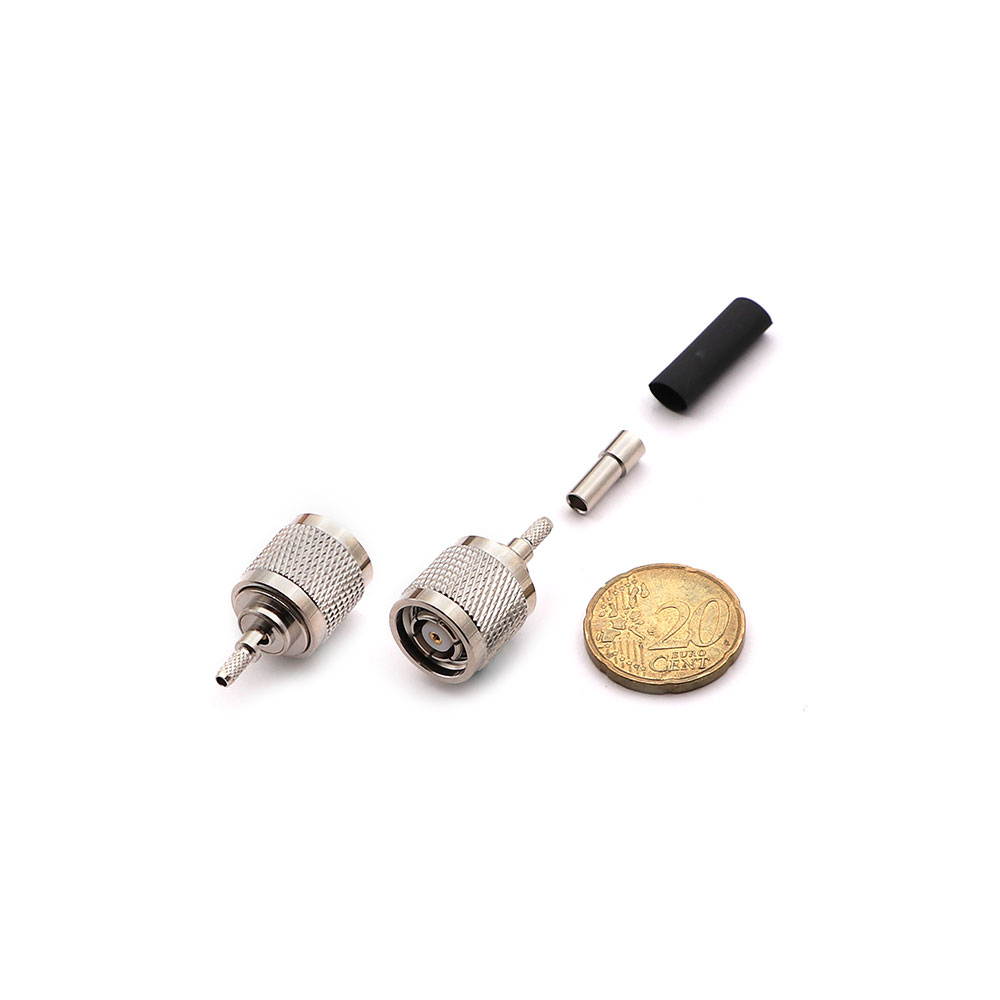 Coaxial Connector | TNC RP Female | RG-316 | Cable Mount | Crimping