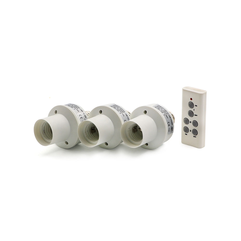 Socket Bulb Wireless | 3x E27 | 1000W