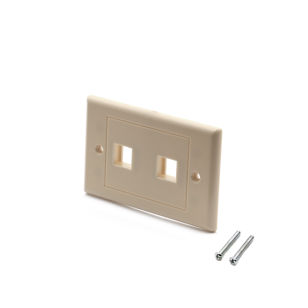 Face Plate | Network | 2x Out | AMP | Rectangular