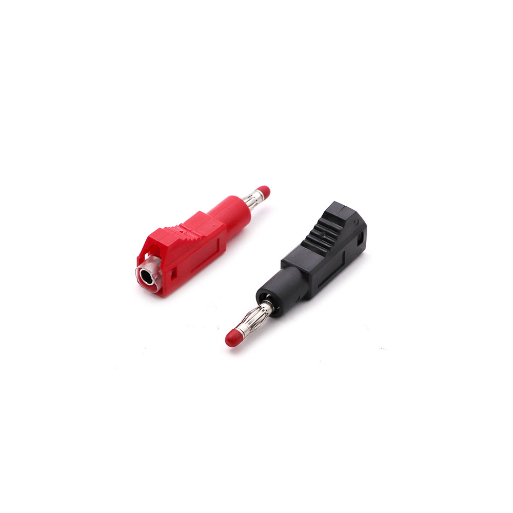 Terminal Plug | Banana Male | 4mm | Red & Black | HQ | 2