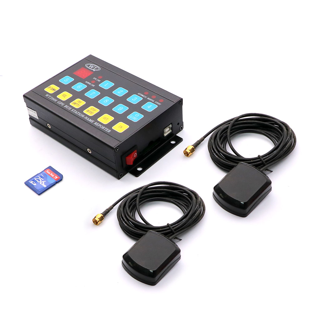 Bus Station GPS Module | Memorization 99x Route, Multiple Languages