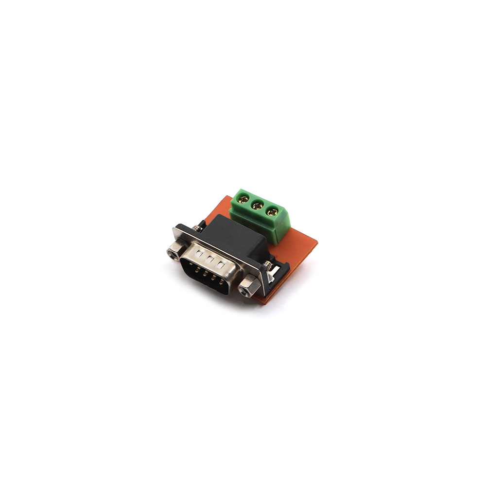 Adapter PCB Mount | DB9 Male - RS232 Board