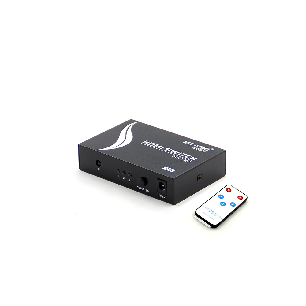 Audio Video Selector | Switch | 3x HDMI | 2K