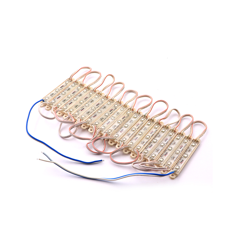 LED Module | 12V DC 6W | 3x LED | 3525 | 20x Module | Blue