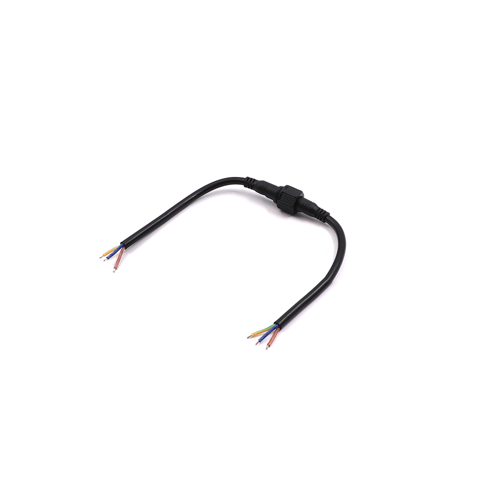 Power Plug | Waterproof | 3-Pin Male & Female | 0.5mm | IP65