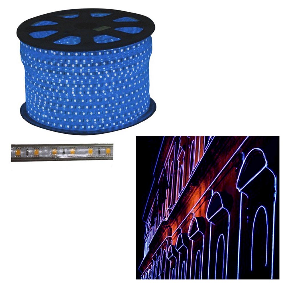 LED Rope | 220V AC 7.8W | 5050 | Blue | Per Meter