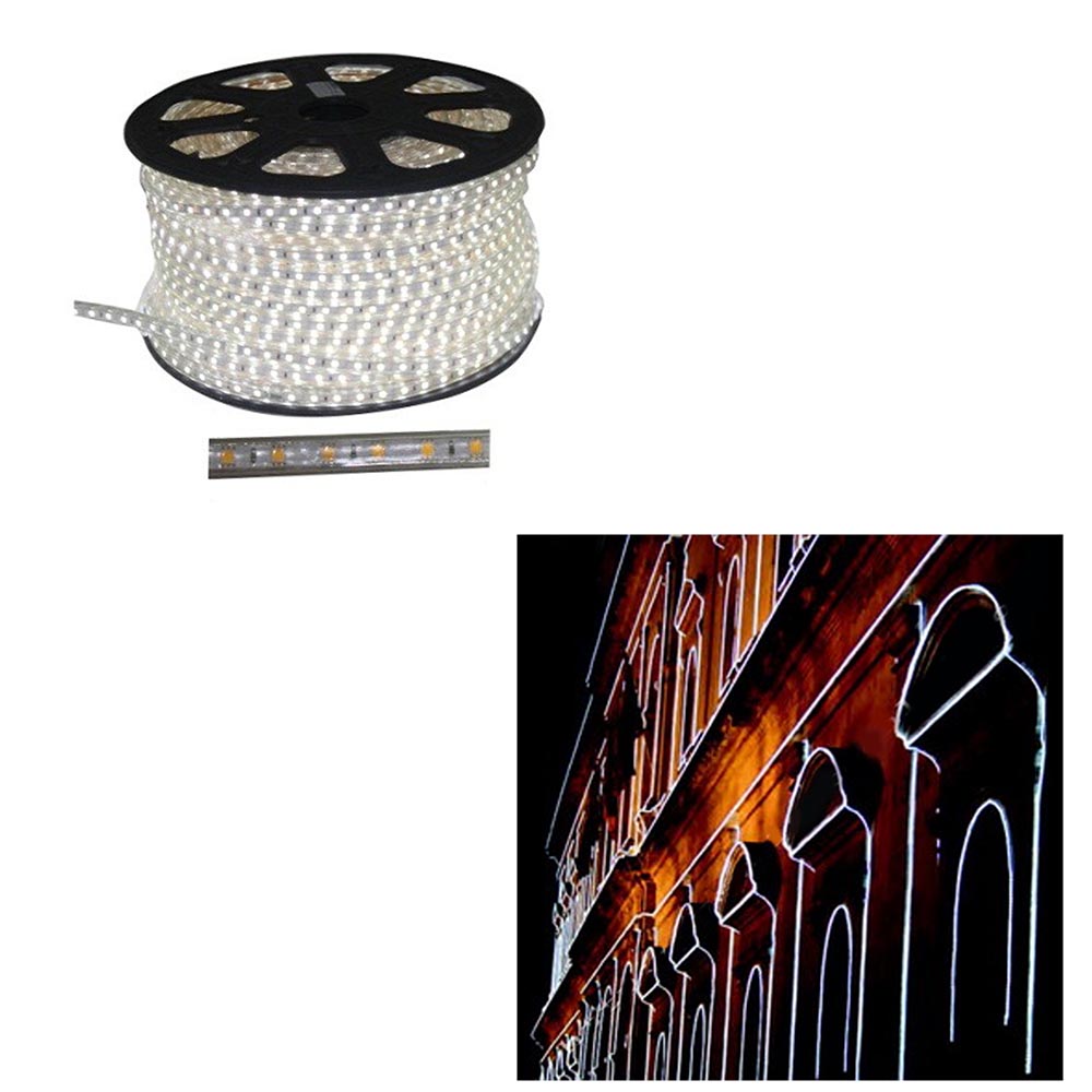 LED Rope | 220V AC 7.8W | 5050 | White | Per Meter