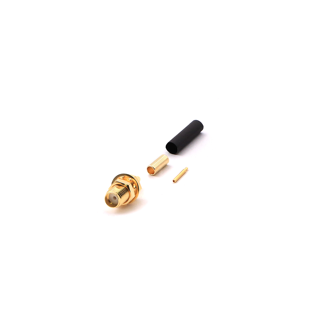 Coaxial Connector | SMA RP Male | RG-316 | Cable Mount | Crimping