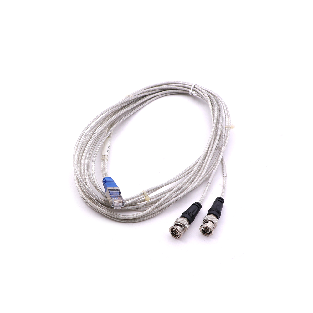 Data Cable | RJ45 Male - 2x BNC Male TX & RX, 3m