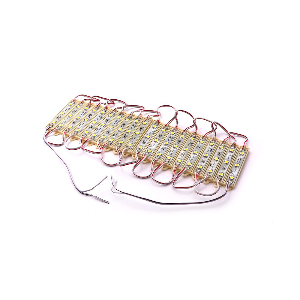 LED Module | 12V DC 14W | 3x LED | 5050 | 20x Module | Warm White