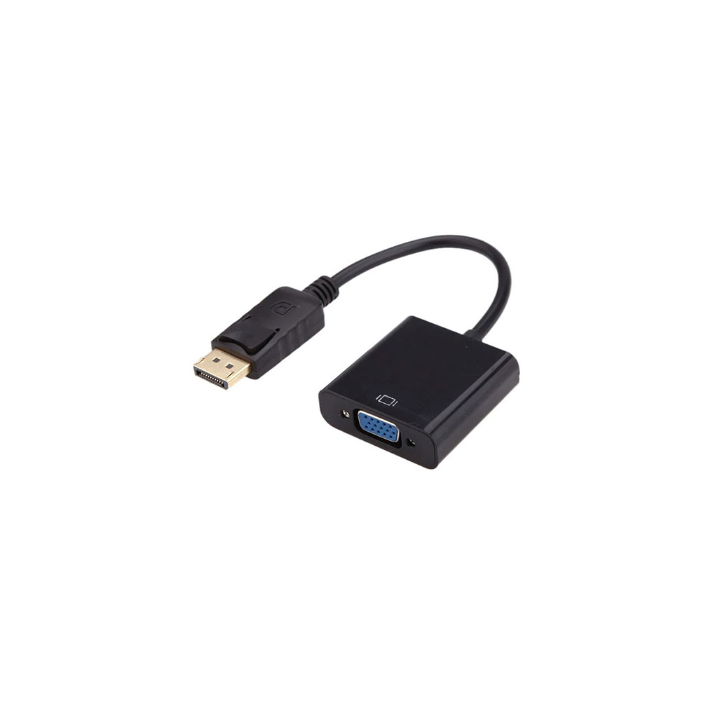 Video Cable Converter | Display Port Male - VGA Female | 12.5cm