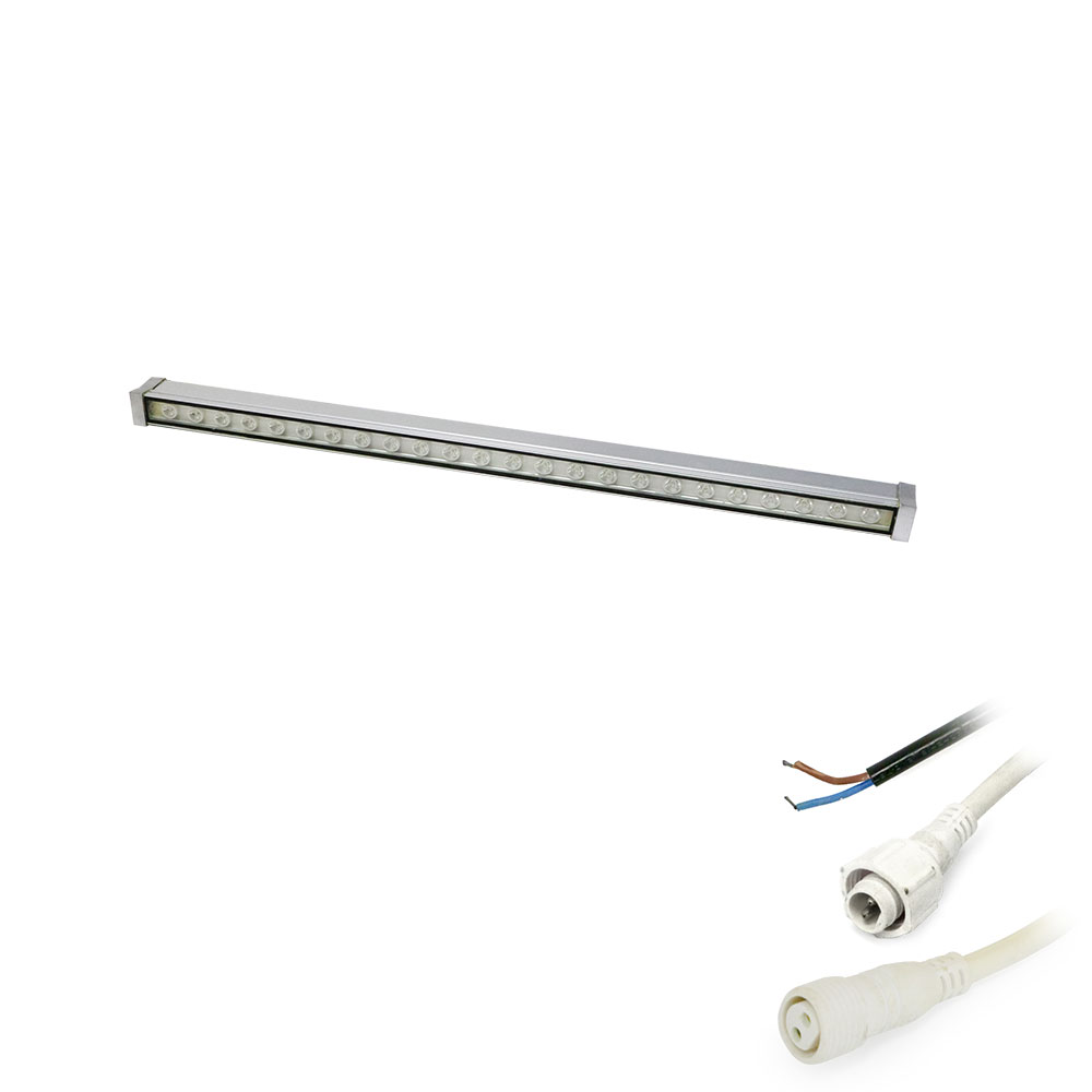 LED Wall Washer | 24V DC 24W | 1M | RGB | DMX