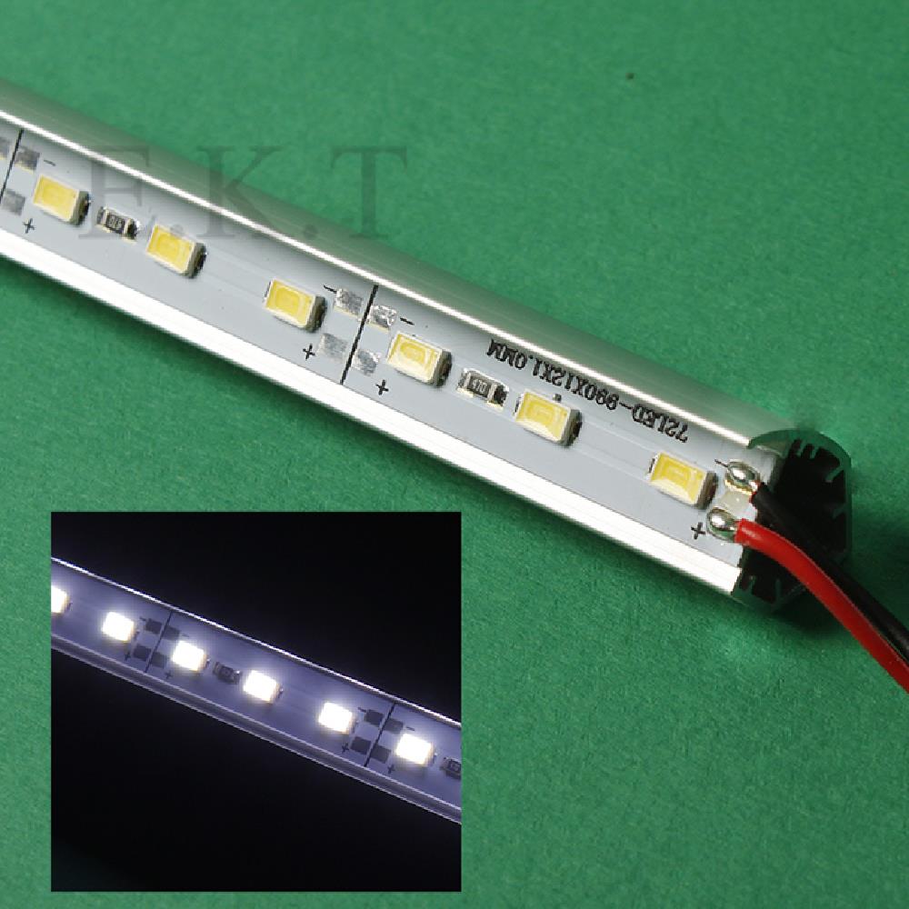 LED Strip | 12V DC 16W | 5630 | White | 72x LED | 1M | Aluminum Cover | D