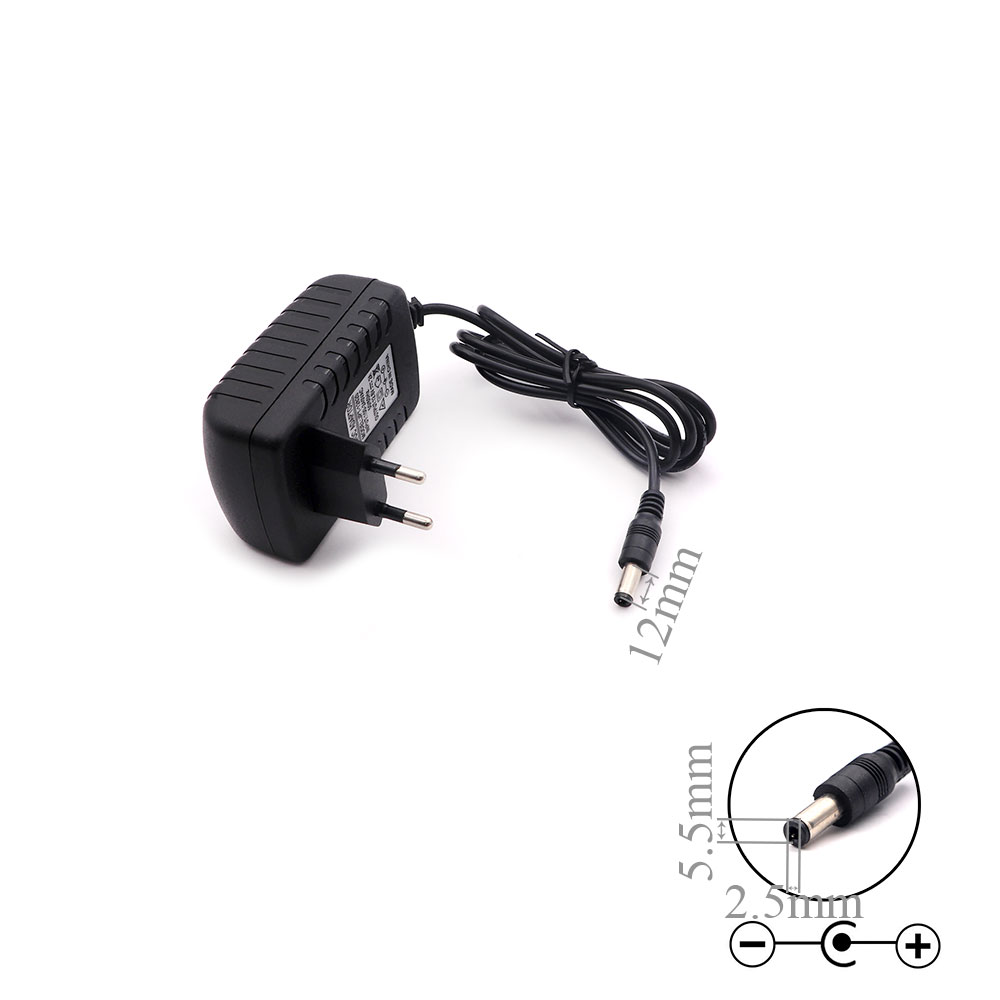 Battery Charger | Lithium-Polymer | 12.6V 2A | Plug 5.5x2.5mm