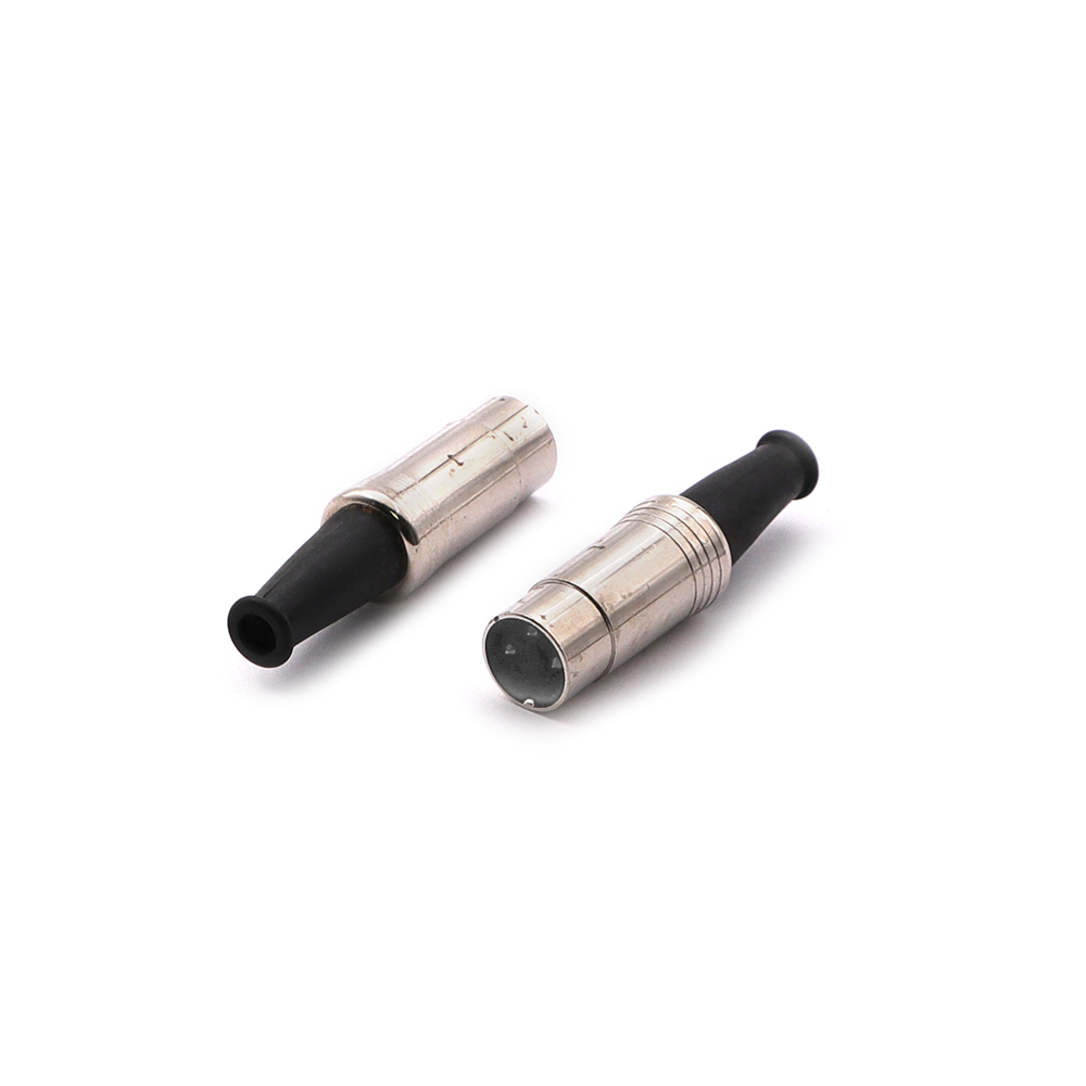 Audio Connector | Mini XLR Male 3-Pin | Cable Mount