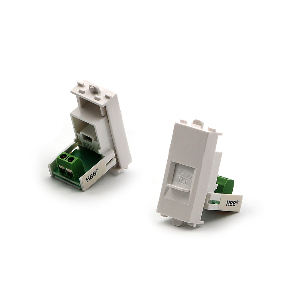 Wall Plate Module | Telephone RJ11 | Model A