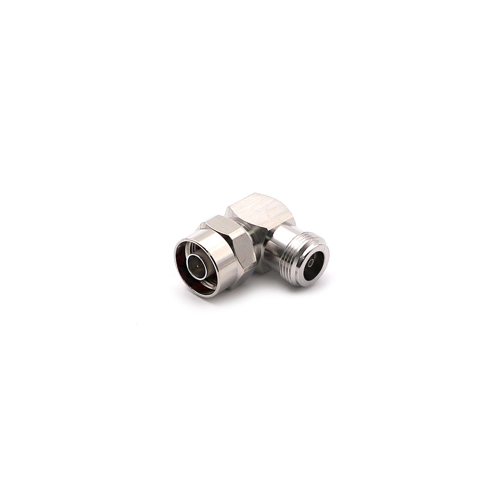 Coaxial Adapter | N-Type Male - Female | 90 Degree