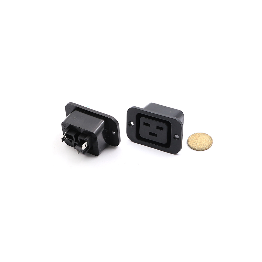 Power Connector | AC | C19 | Screw Mount