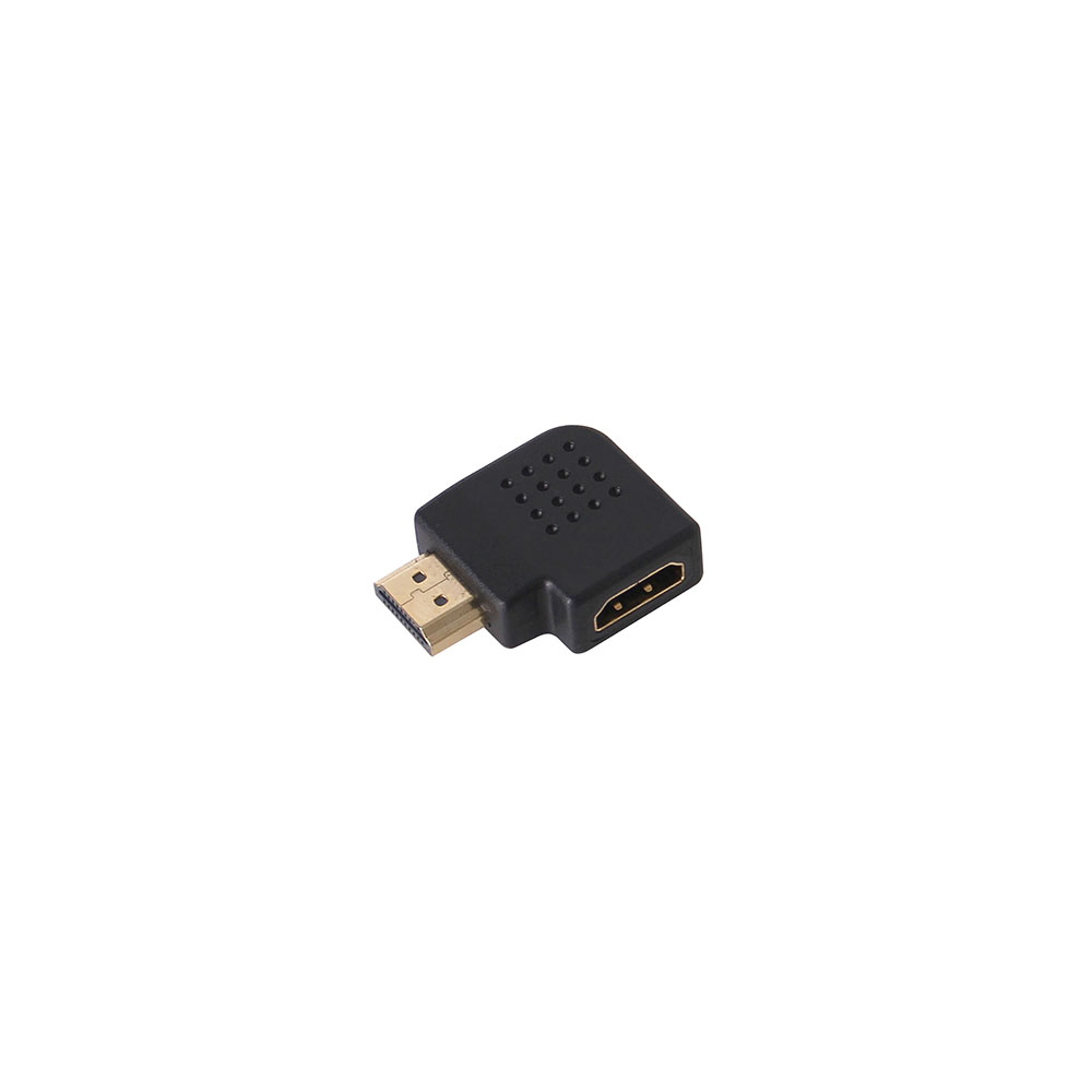 Audio Video Adapter | HDMI Male - HDMI Female | Right Angled