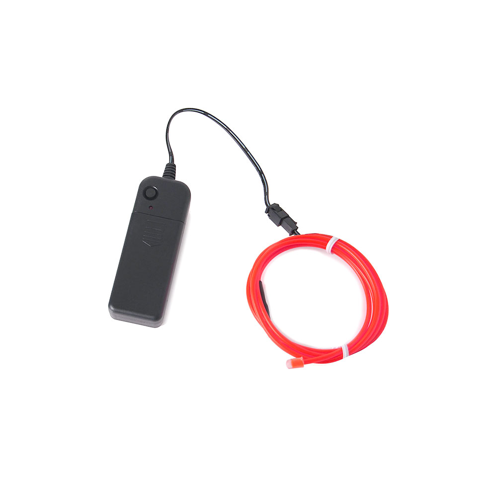 EL Wire | 2xAA 3V | 1M | Red | Driver