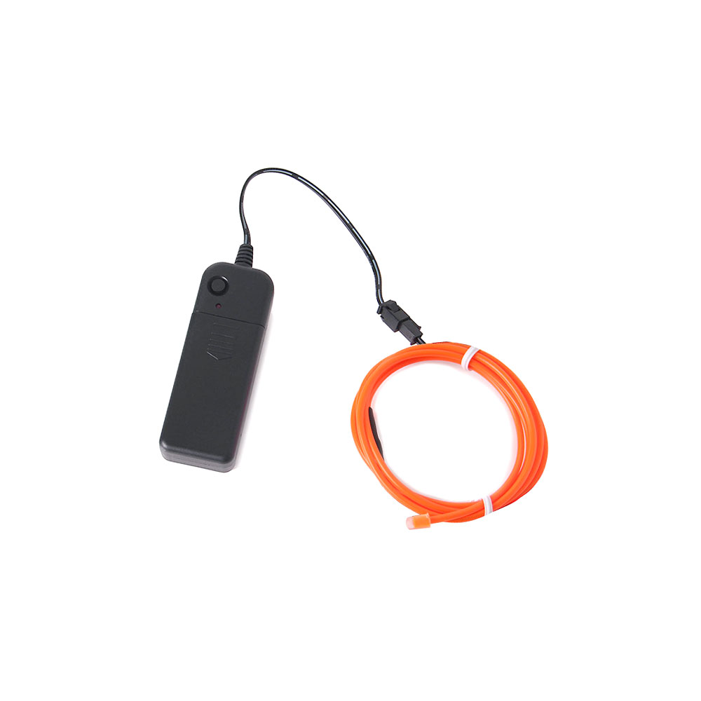 EL Wire | 2xAA 3V | 1M | Orange | Driver