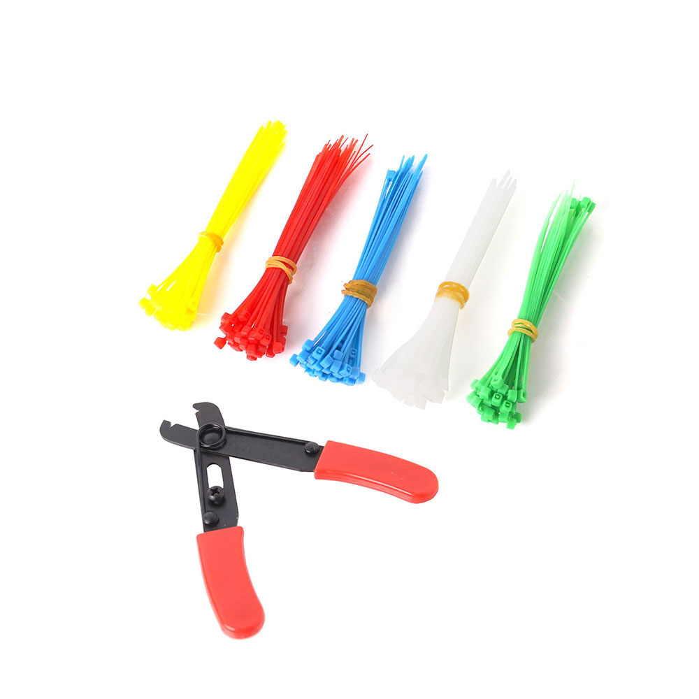 Cable Tie Set | 3.5x200mm | 200Pcs | 5 Color