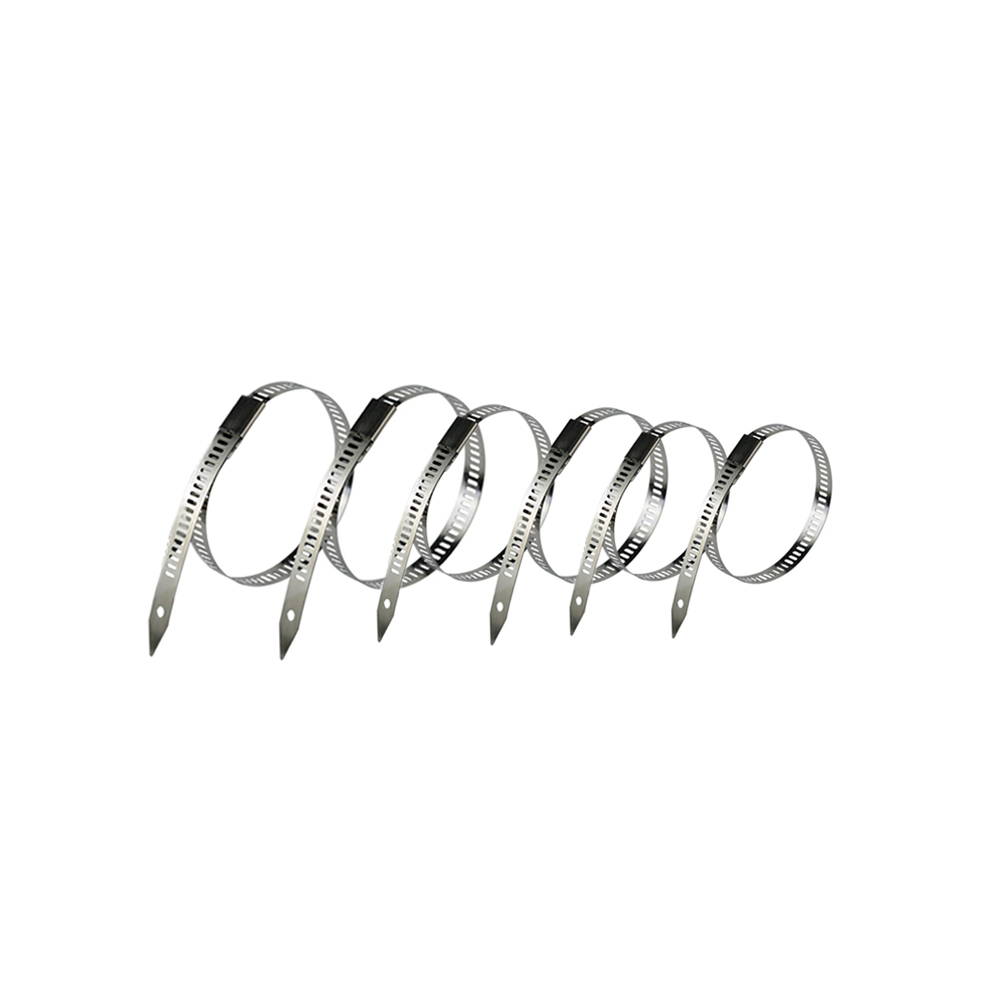 Cable Tie Set | Stainless Steel | 4mm | 6pcs