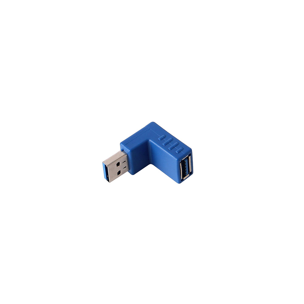 Data Cable Adapter | USB 3.0 | A Male - A Female | 90 Degree UP