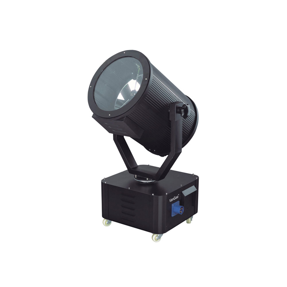 Stage Light Projector | Sky Beam | Rotating | White | 1000W | IP54 | 2KM