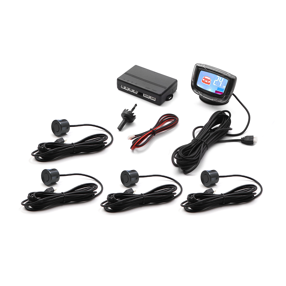Car Parking Aid System | LCD Display | Black