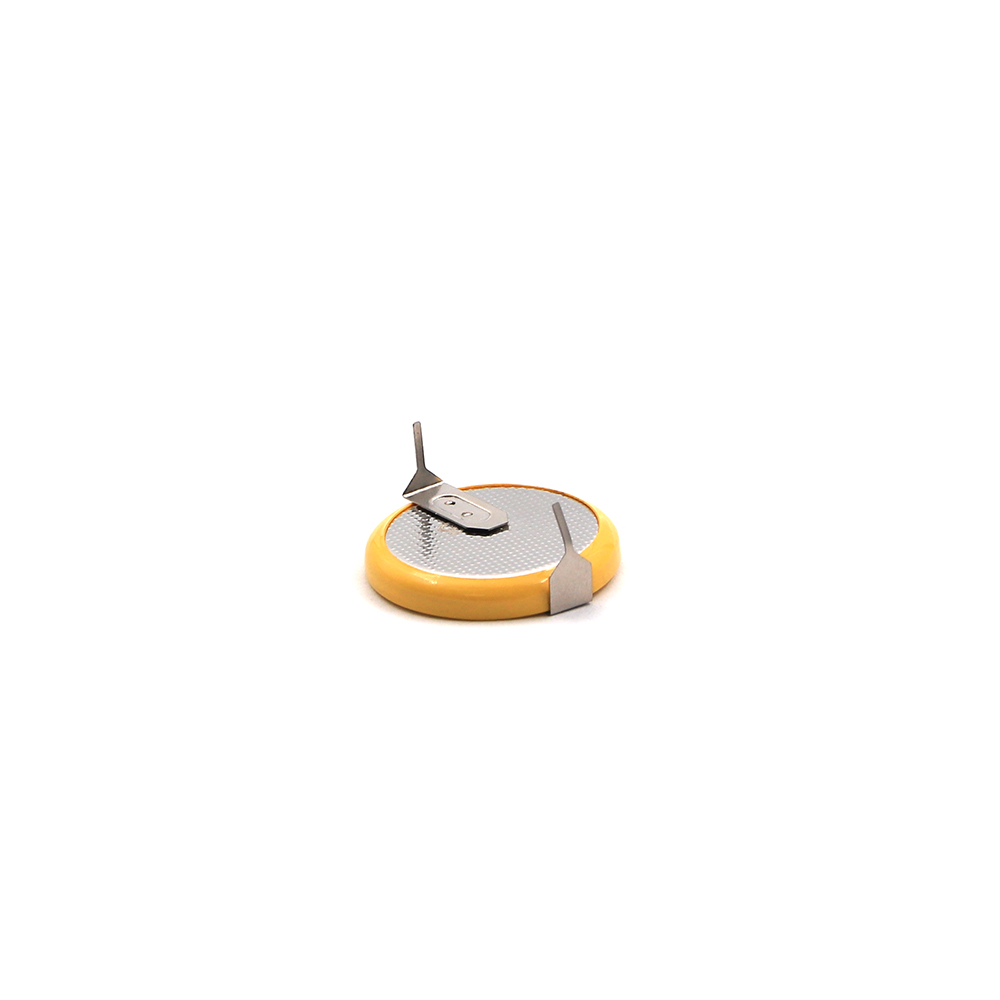 Lithium-Ion Coin Battery | Rechargeable | 3.6V | LIR2032 | Solder Tag Horizontal