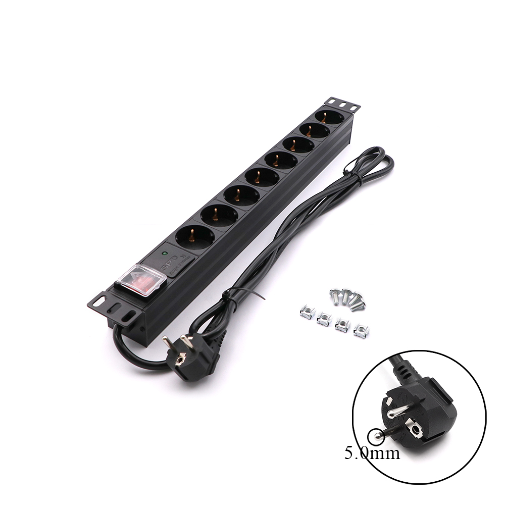 Network Cabinet | PDU | 8 Plug | Surge Protection