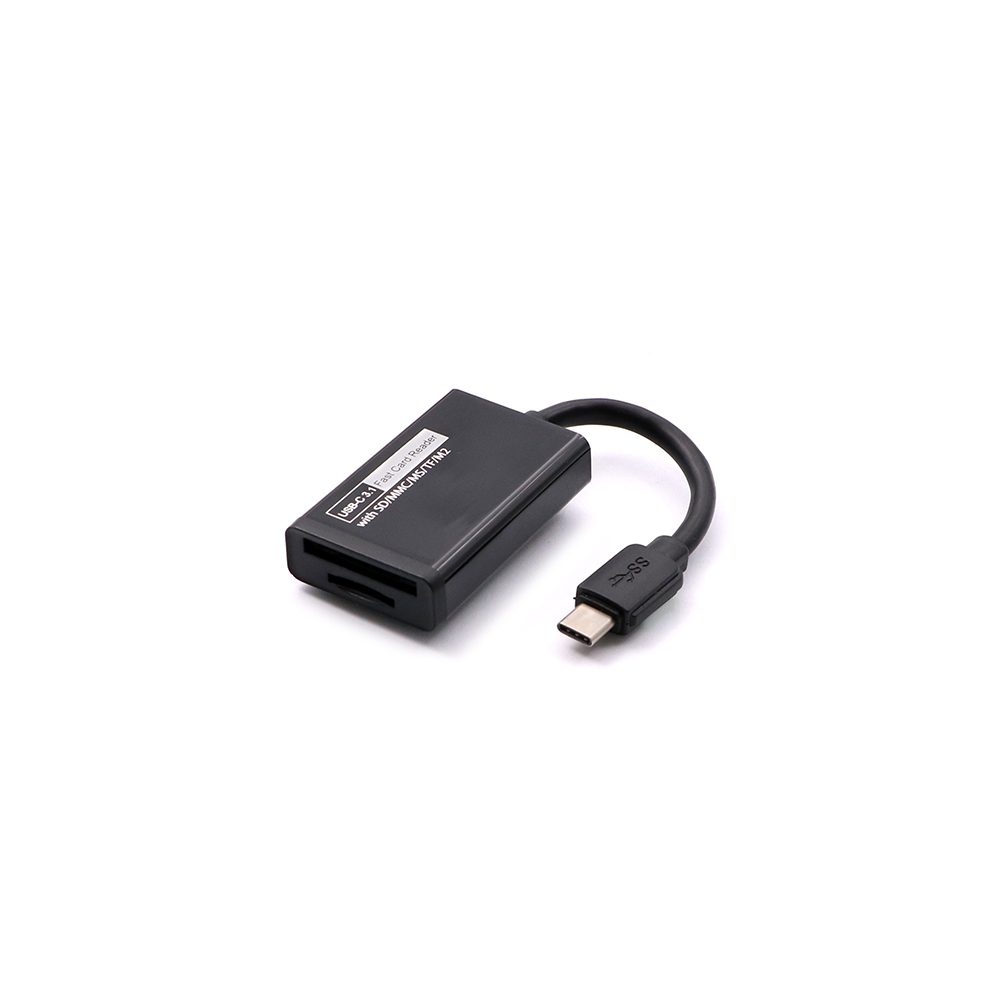 Memory Card Reader | USB-C - SD Card & MS & M2