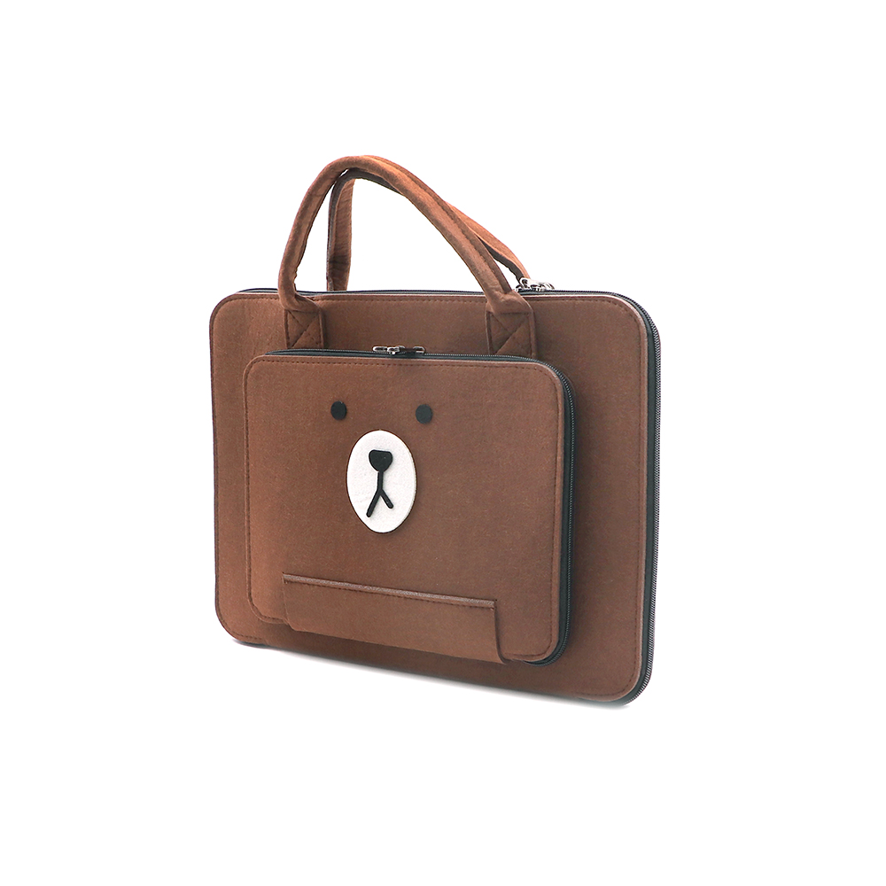 Laptop Accessories | Handbag Soft 13" | Brown Bear