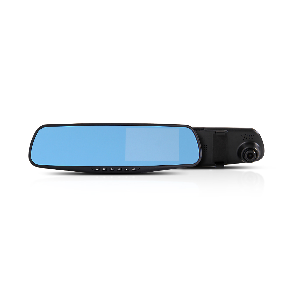 Car DVR Camera Recorder | RearView Mirror | 4.3" Screen | 1080p HD