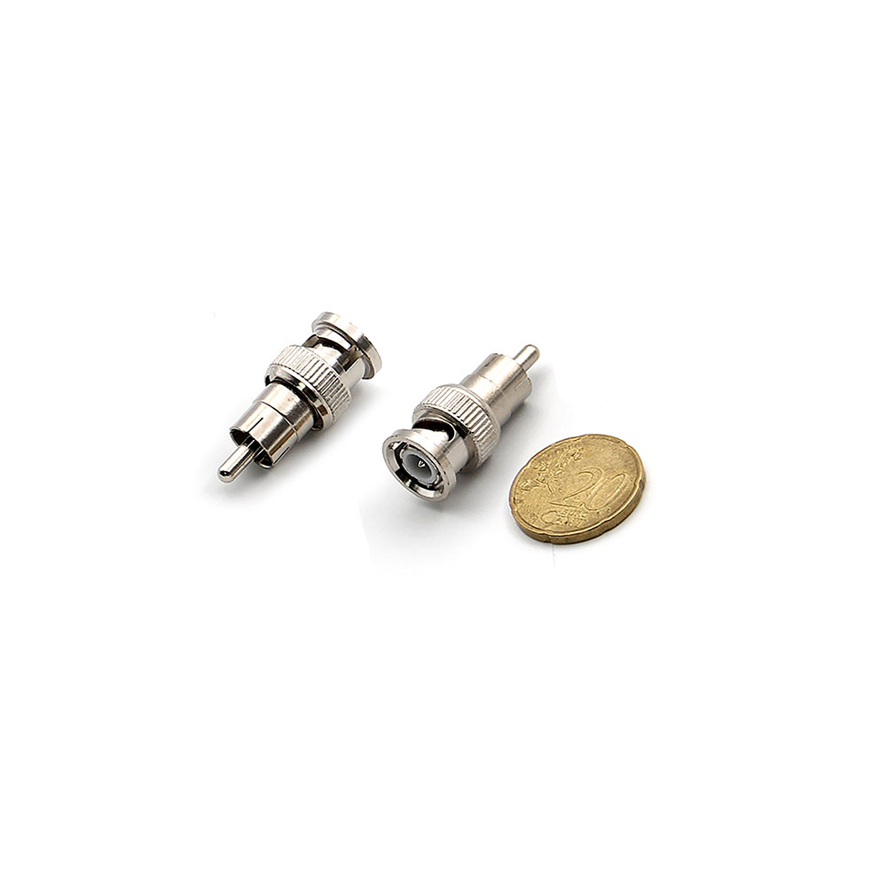 Coaxial Adapter | BNC Male - RCA Male