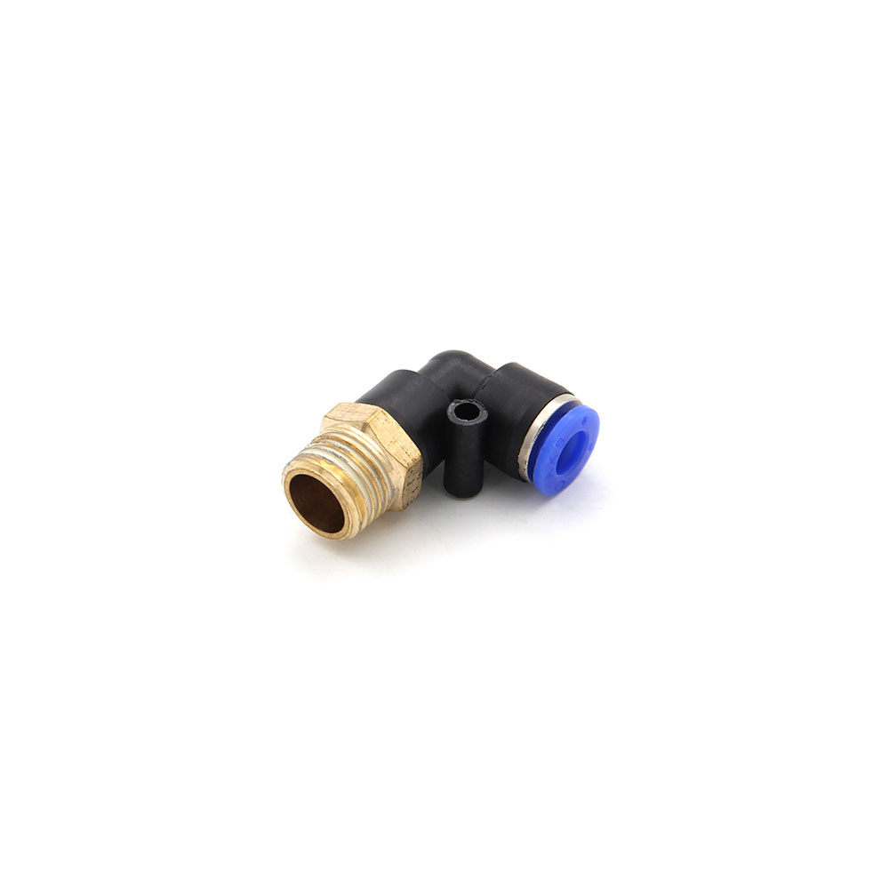 Pneumatic | Fittings | 1/4" Male - 6mm | Elbow | PL-6-2