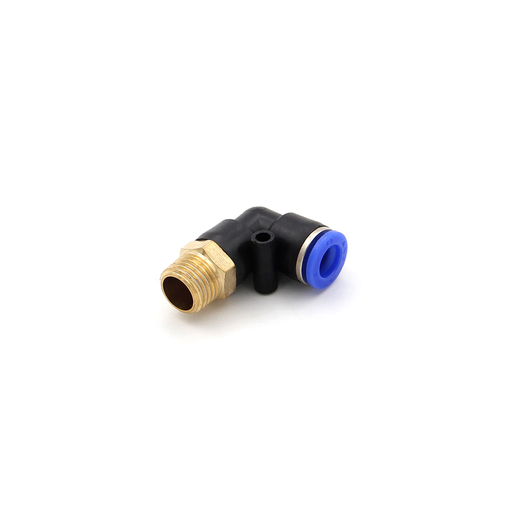 Pneumatic | Fittings | 1/4" Male - 8mm | Elbow | PL-8-2
