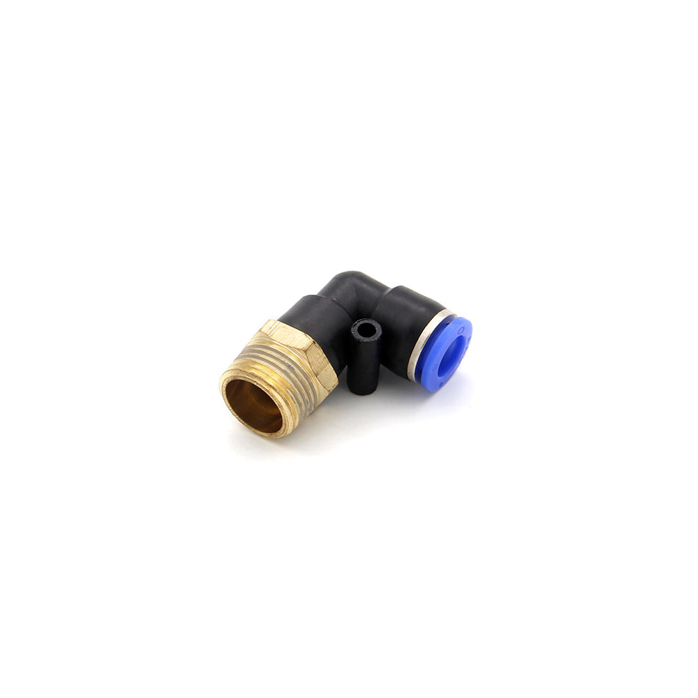 Pneumatic | Fittings | 3/8" Male - 8mm | Elbow | PL-8-3