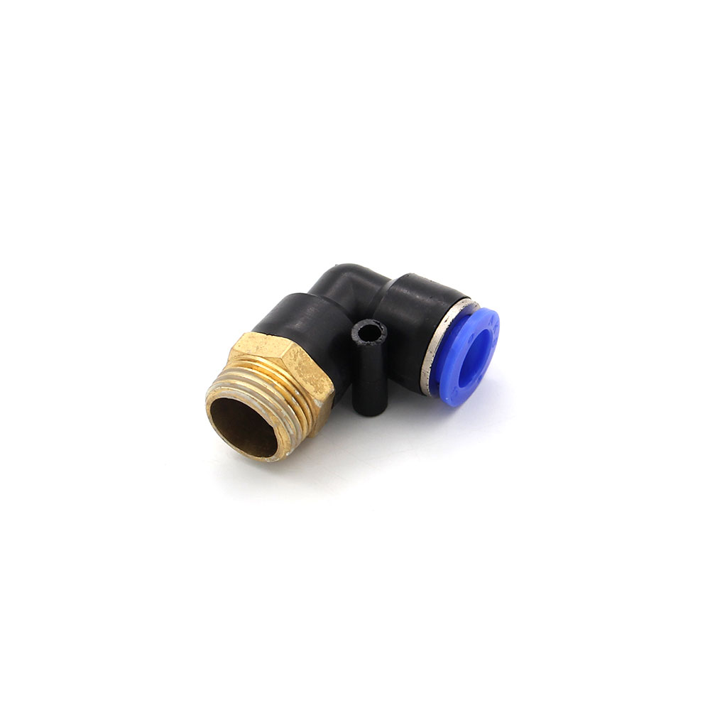 Pneumatic | Fittings | 1/2" Male - 12mm | Elbow | PL-12-4